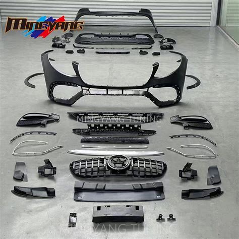 Gle Upgrade Gle63 Facelift Car Bumpers 2015 2018 For Mercedes Benz Gle W166 Body Kit China For