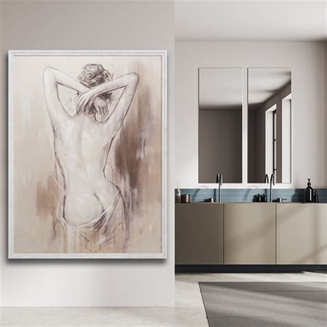 China Abstract Sexy Nude Woman Wall Art Manufacturers Suppliers