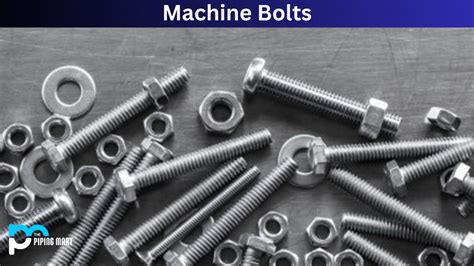 Types Of Machine Bolt And Their Uses, 60% OFF