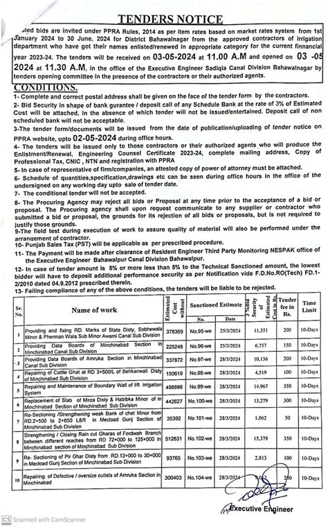 Tenders Auctions