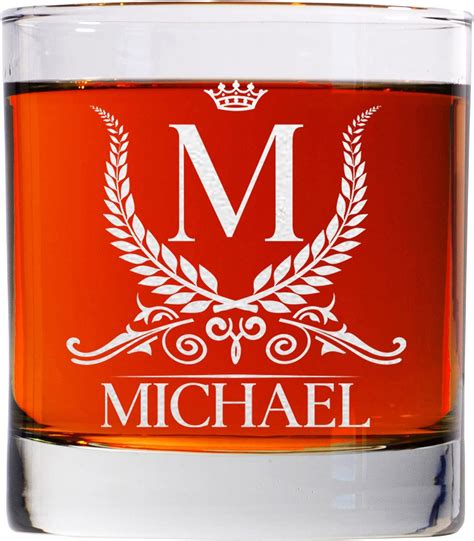 Carvelita Personalized Whiskey Glass For Men And Women