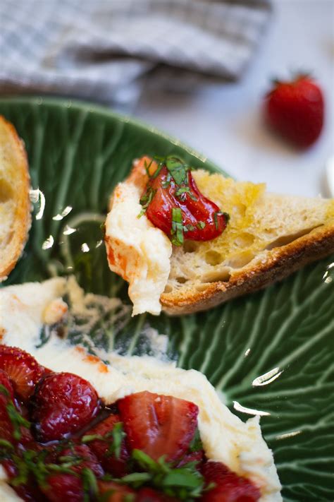 Whipped Brie With Balsamic Strawberries — The Homestead Pantry Recipe Collection