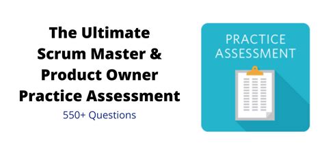 Ultimate Scrum Master And Product Owner Practice Assessment