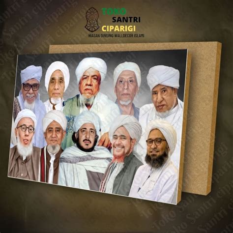 Jual Poster Kumpulan Habib Habaib Foto Habib Foto Ulama Poster Habib