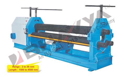 Plate Rolling Machine Mechanical Plate Bending Roller