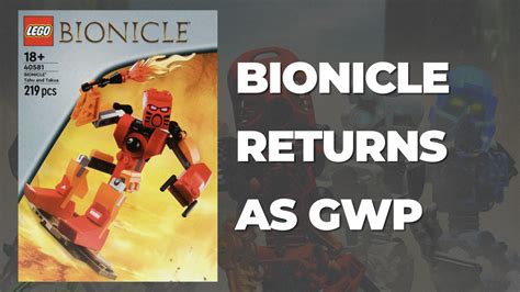 Lego Bionicle Returns In 2023 With 40581 Bionicle Tahu And Takua Gwp