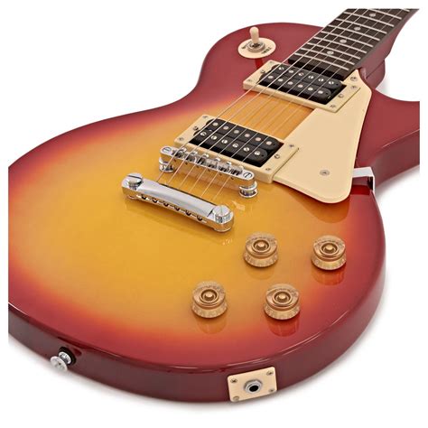 Disc Epiphone Les Paul 100 Electric Guitar Heritage Cherry Sunburst Gear4music