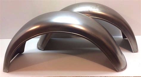 Ford Model A Car Bobbed Steel Rear Fender Pair 1928 1931 Rat Hot Rod