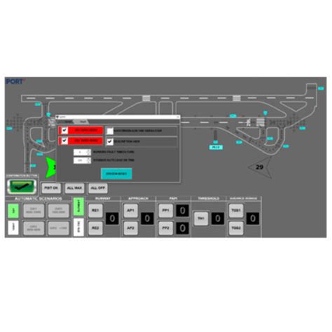 制御ソフトウェア SmartPort INEWATT Airfield Lighting Solutions メンテナンス 航空用