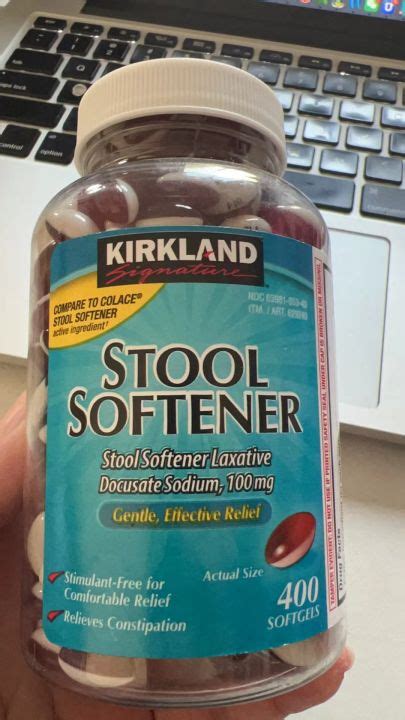 In Stock Kirkland Signature Stool Softener 100 Mg 400 Softgels Lazada Ph