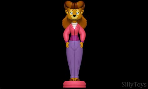 Rebecca Cunningham - TaleSpin 3D Model by SillyToys