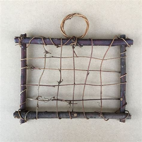 Воздушные растения, подвесные деревянные рамки из ротанга, настенный ...