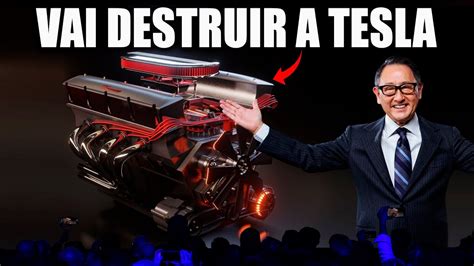 O Novo Motor Insano Da Toyota Vai Destruir A Tesla Do Elon Musk Youtube