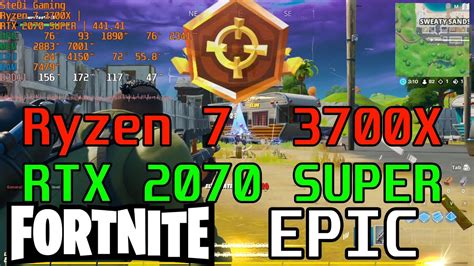 Fortnite Rtx Super Ryzen X Epic Settings Gameplay Test