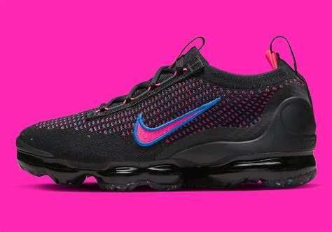 Nike Vapormax Flyknit 2021 Black Pink Purple Dx2355 001