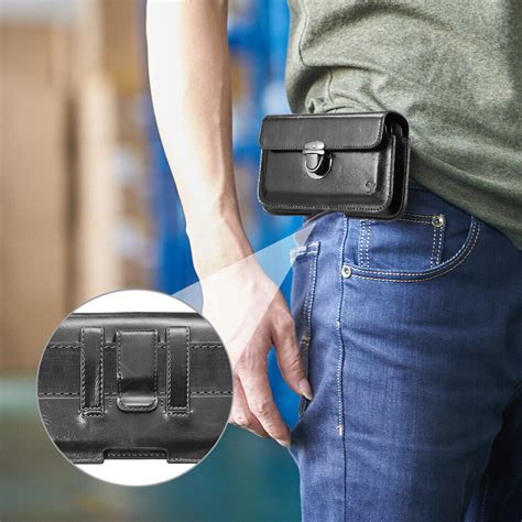 Phone Belt Clip Pouch Wallet Case Buckle Holster For Iphone Pro