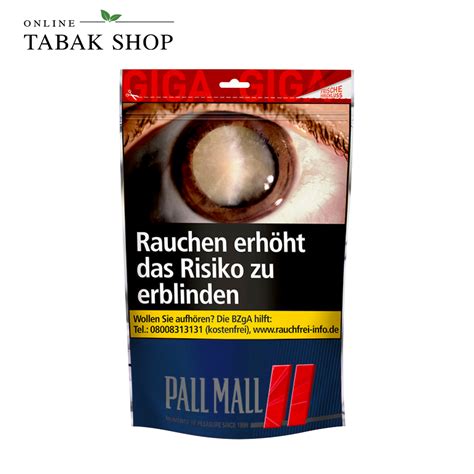 Pall Mall Red Tabak Giga Beutel 29 95 Kaufen