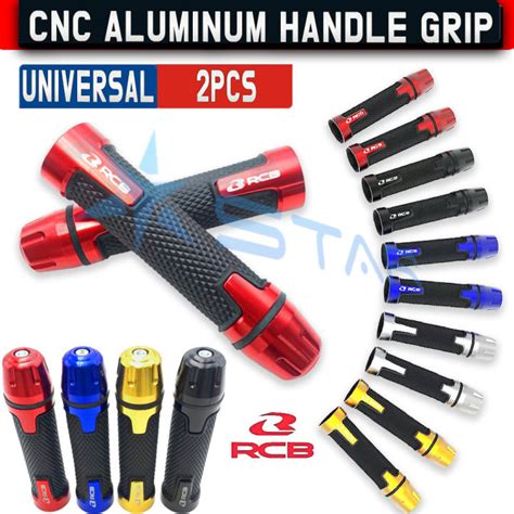 RCB Handle Grip Alloy With Smooth Rubber Alloy Bar End High Quality A