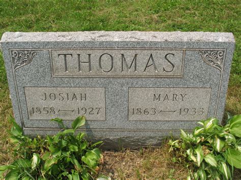 Josiah Thomas 1858 1927 Find A Grave Memorial