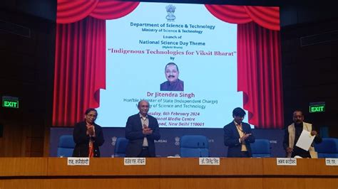 Union Minister Dr Jitendra Singh Launches Theme For National Science