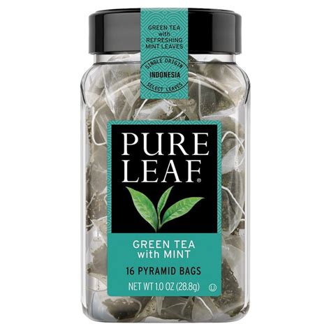 Pure Leaf Green Tea with Mint Reviews 2021