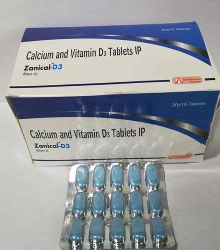 Calcium And Vitamin D Tablets Ip At Rs Box Calcium Vitamin D