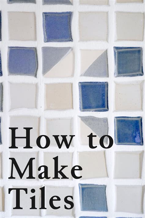 Making a Tile Mosaic — pottery to the people