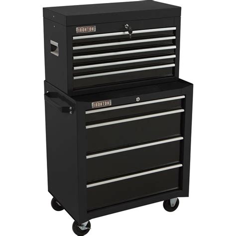 Ironton 26in 4 Drawer Rolling Bottom Tool Chest 26 13 16in W X 17 1