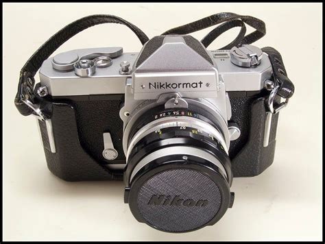 Nikon Nikkormat FTN With Nikon Nippon Kogaku Nikkor H Auto 1 2 50mm