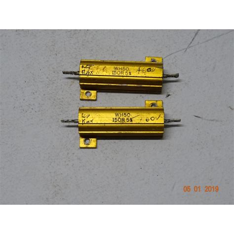 Armoured Resistor 150 Ohm 50 Watt