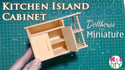 Diy Miniature Kitchen Island Cabinets How To Make Kitchen Island For