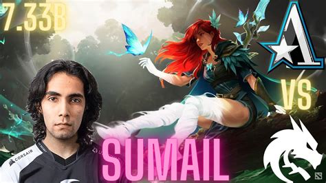 Sumail Windranger Mid Aster Vs Spirit Dota Patch B