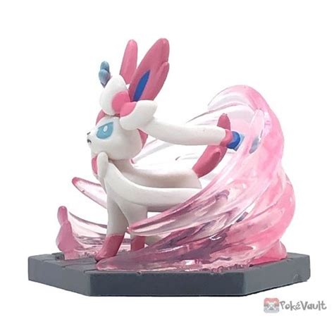 Pokemon Sylveon Diorama Collect Fairy Rock Takara Tomy Figure