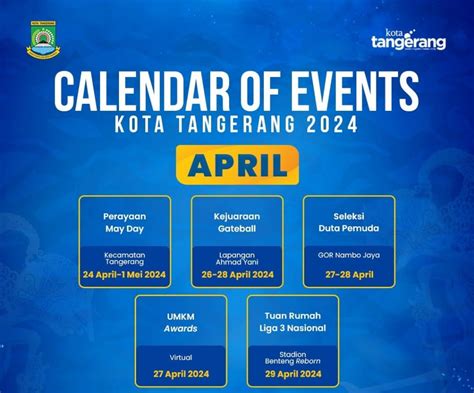 Ini Sederet Event Yang Dihelat Di Kota Tangerang Selama Bulan April