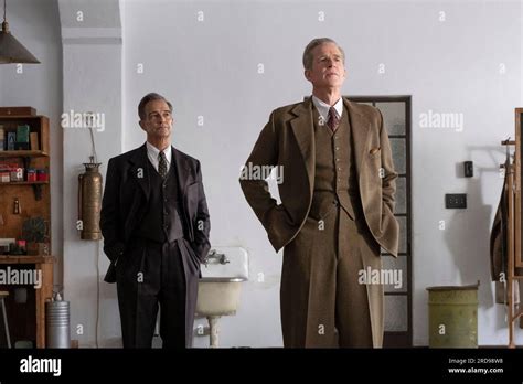 OPPENHEIMER, from left: Tom Jenkins as Richard Tolman, Matthew Modine ...