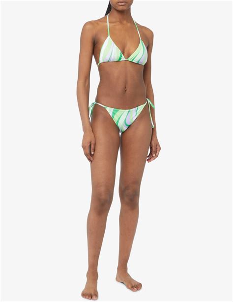 Shop Mc2 Saint Barth Classic Triangle Bikini Top On Rinascente