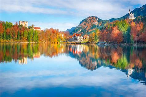 District of Hohenschwangau and its castles | Stock image | Colourbox