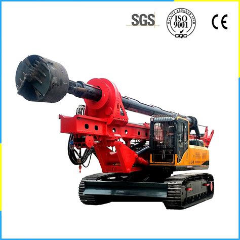 Customize 40m Crawler Rotary Drilling Rig 500 1200mm Diameters