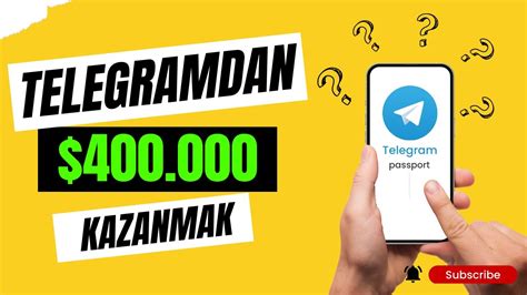 TELEGRAMDAN PARA KAZANMA İnternetten Para Kazanma YouTube