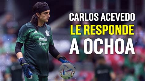 Carlos Acevedo Le Responde A Ochoa Tras Se Alar Que Los J Venes Deben