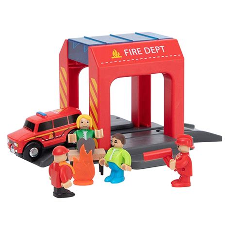 Buy Fire Truck Toy,Fire Truck with Firefighter Toy Set, Mini Die-cast ...