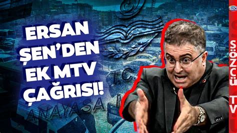 Ersan Şen AYM ye Ek MTV Çağrısında Bulundu Boynunuzun Borcu Bunu İzah