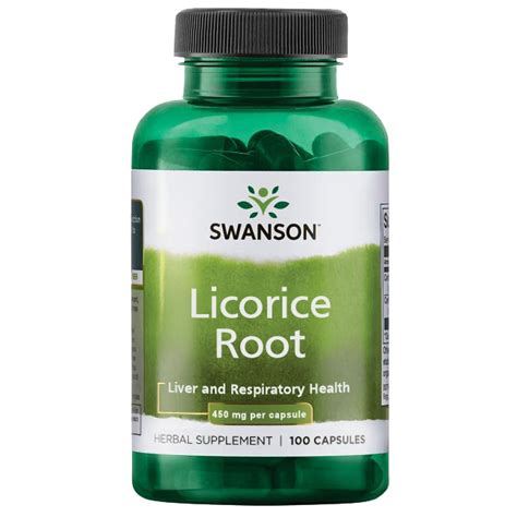 Licorice Root Swanson Health Products Europe