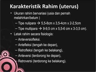 SISTEM REPRODUKSI WANITA PPT