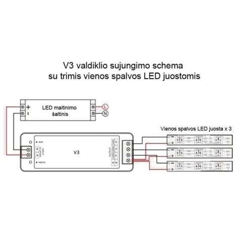 Rgb Led Juost Valdiklis V L