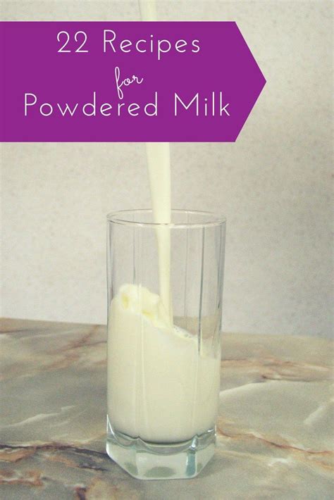 22 recipes for powdered milk – Artofit