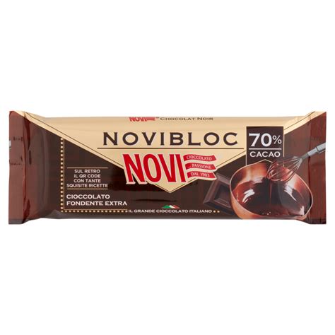 Novi Novibloc Cacao Cioccolato Fondente Extra G Carrefour