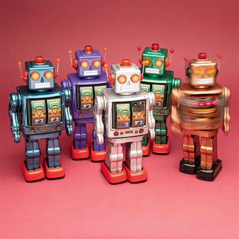 Vintage Robot Toy Japanese Design Shop Garrett Wade