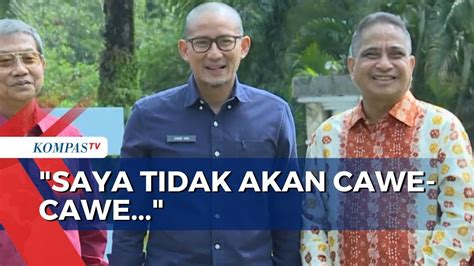 Sandiaga Ungkap Tak Akan Cawe Cawe Cawapres Fokus Sebagai Ketua