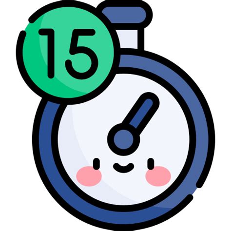 Timer Kawaii Lineal color icon